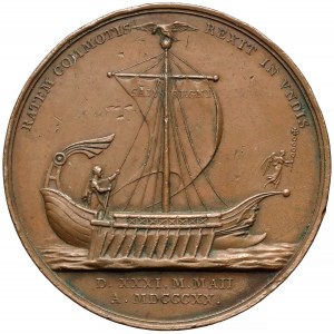 Prusy-Brandenburgia, Medal 1820, 70. rocznica urodzin Karla Augusta von Hardenberg