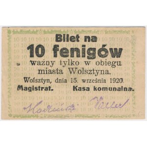 Wolsztyn, 10 fenigów 1920