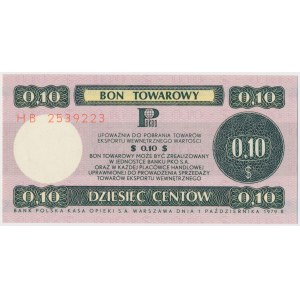 PEWEX 10 centów 1979 - mały - HB