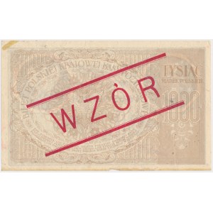 1.000 mkp 05.1919 - WZÓR - ZE