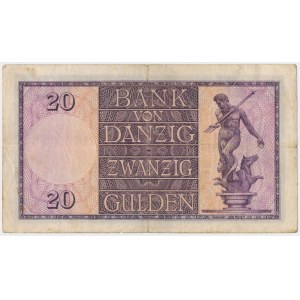 Gdańsk, 20 guldenów 1932 - C