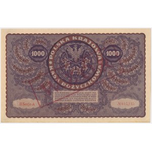 1.000 mkp 08.1919 - WZÓR - II Serja A 
