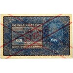 100 mkp 08.1919 - WZÓR - I SERJA A 