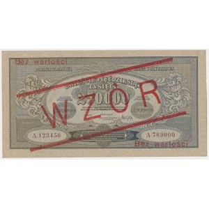 250.000 mkp 1923 - WZÓR - A