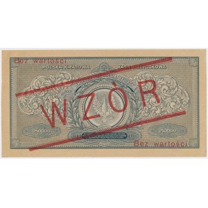 250.000 mkp 1923 - WZÓR - A