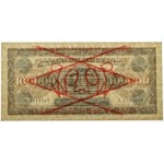 100.000 mkp 1923 - WZÓR - bez perforacji