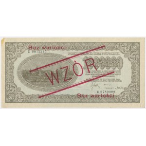 1 mln mkp 1923 - WZÓR - 7 cyfr - C