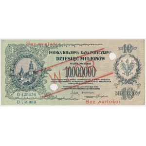 10 mln mkp 1923 - WZÓR - B