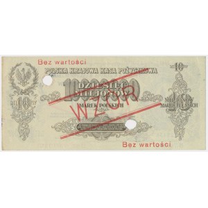 10 mln mkp 1923 - WZÓR - B