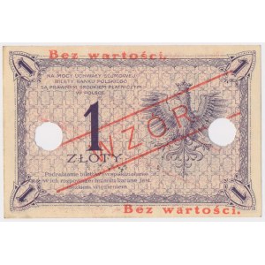 1 złoty 1919 - WZÓR - S.46 B
