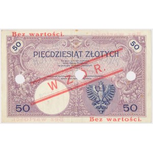 50 złotych 1919 - WZÓR - A.42
