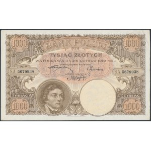 1.000 złotych 1919 