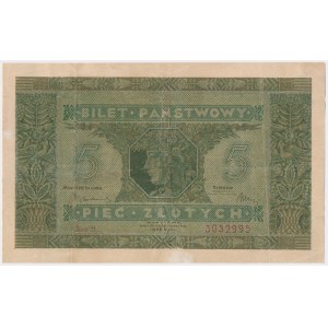 5 złotych 1926 - Ser.H