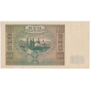 100 złotych 1941 - bez serii i numeru