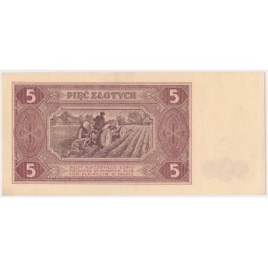 5 złotych 1948 - F