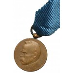 MINIATURKA Medalu Dziesięciolecia Odzyskania Niepodległości wraz z Dokumentem nadania