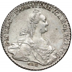 Russia, Catherine II, Rouble 1776 СПБ, ЯЧ