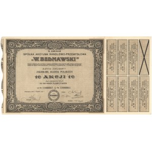 W. Bednawski, Em.5, 10x 1.000 mkp 1923