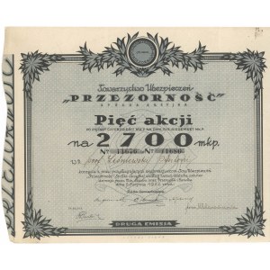 Tow. Ubezpieczeń Przezorność, Em.2, 5x 540 mkp 1922