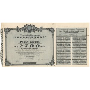 Tow. Ubezpieczeń Przezorność, Em.2, 5x 540 mkp 1922