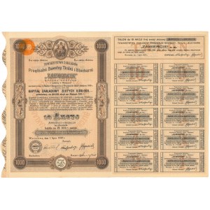 Zawiercie Tow. Zakładów Przędzalni Bawełny..., Em.2, 50x 100 zł 1929