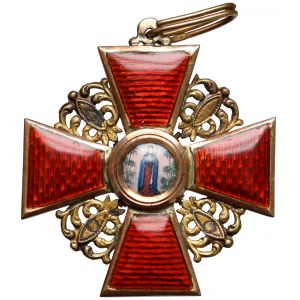 Rosja, Order Świętej Anny III. klasy (złoto)