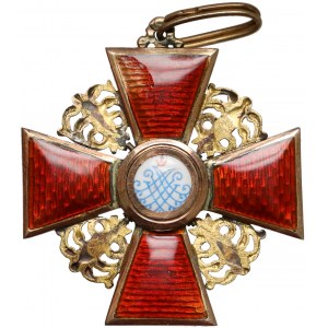 Rosja, Order Świętej Anny III. klasy (złoto)
