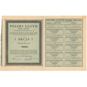 Polski Lloyd, Em.1-4, 100 zł 1931