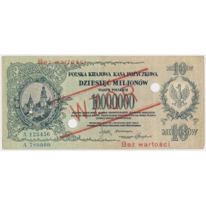 10 mln mkp 1923 - WZÓR - A