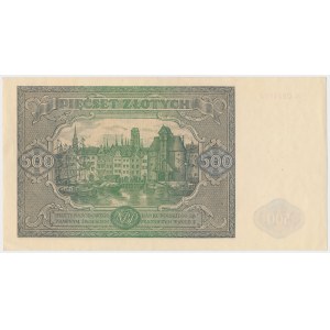 500 złotych 1946 - K
