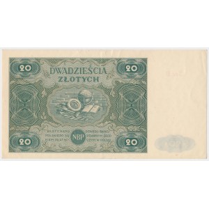 20 złotych 1947 - Ser.B