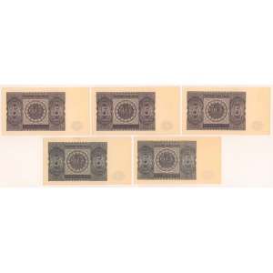 5 złotych 1946 - zestaw (5szt)