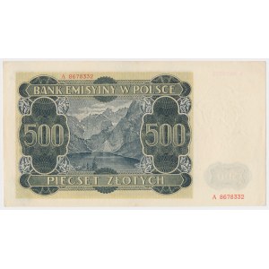 500 złotych 1940 - A