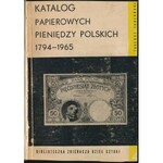 Jabłoński, Katalog papierowych pieniędzy polskich 1794-1965 z dowodem zakupu w Dessa