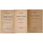 Roczniki dla Archeologów i Numizmatyków 1869-1870 (3 tomy)