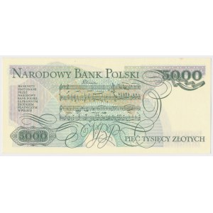 5.000 złotych 1986 - AY