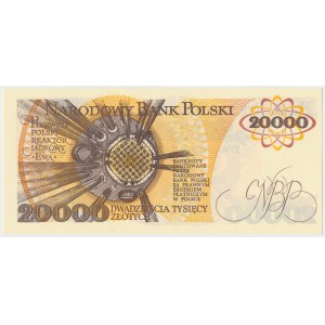 20.000 złotych 1989 - AD