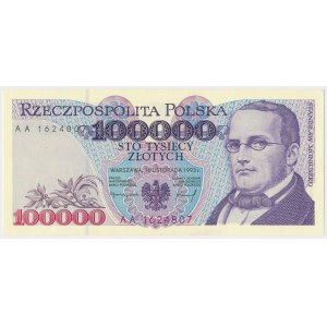 100.000 złotych 1993 - AA