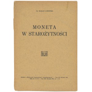 Moneta w starożytności, M. Gumowski