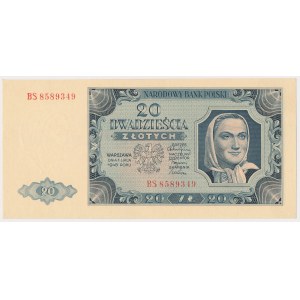 20 złotych 1948 - BS