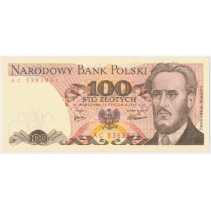 100 złotych 1975 - AC