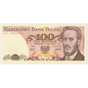 100 złotych 1976 - DB