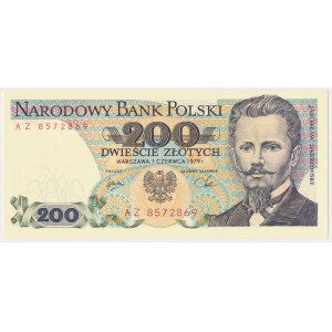 200 złotych 1979 - AZ