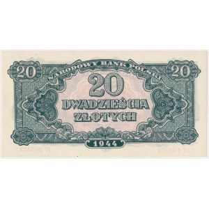 20 złotych 1944 ...owe - YY