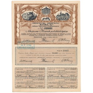 Przemysł Drzewny Strug w Zakopanem, 1.000 mkp 1921