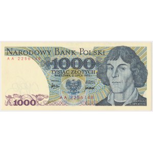 1.000 złotych 1975 - AA