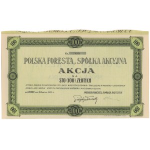 Polska Foresta, 100 zł 1925