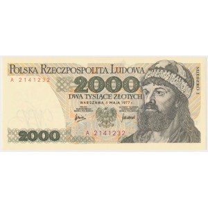 2.000 złotych 1977 - A