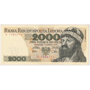 2.000 złotych 1979 - U