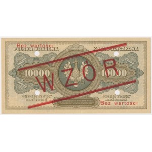 10.000 mkp 1922 - WZÓR - A 1234567 8901234